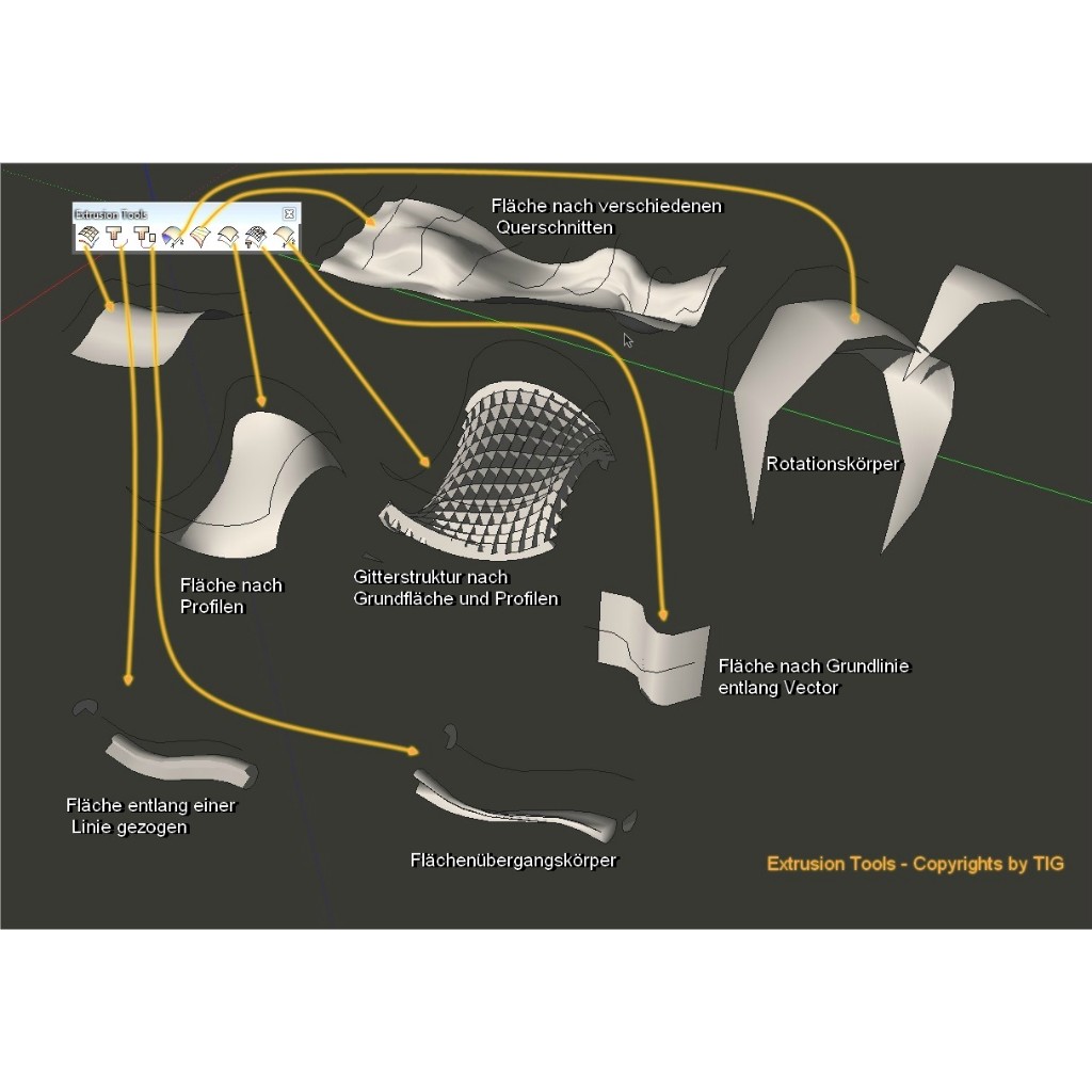 Jual Extrude Tools 6.0 Plugin SketchUp Super Canggih, Wajid Untuk ...