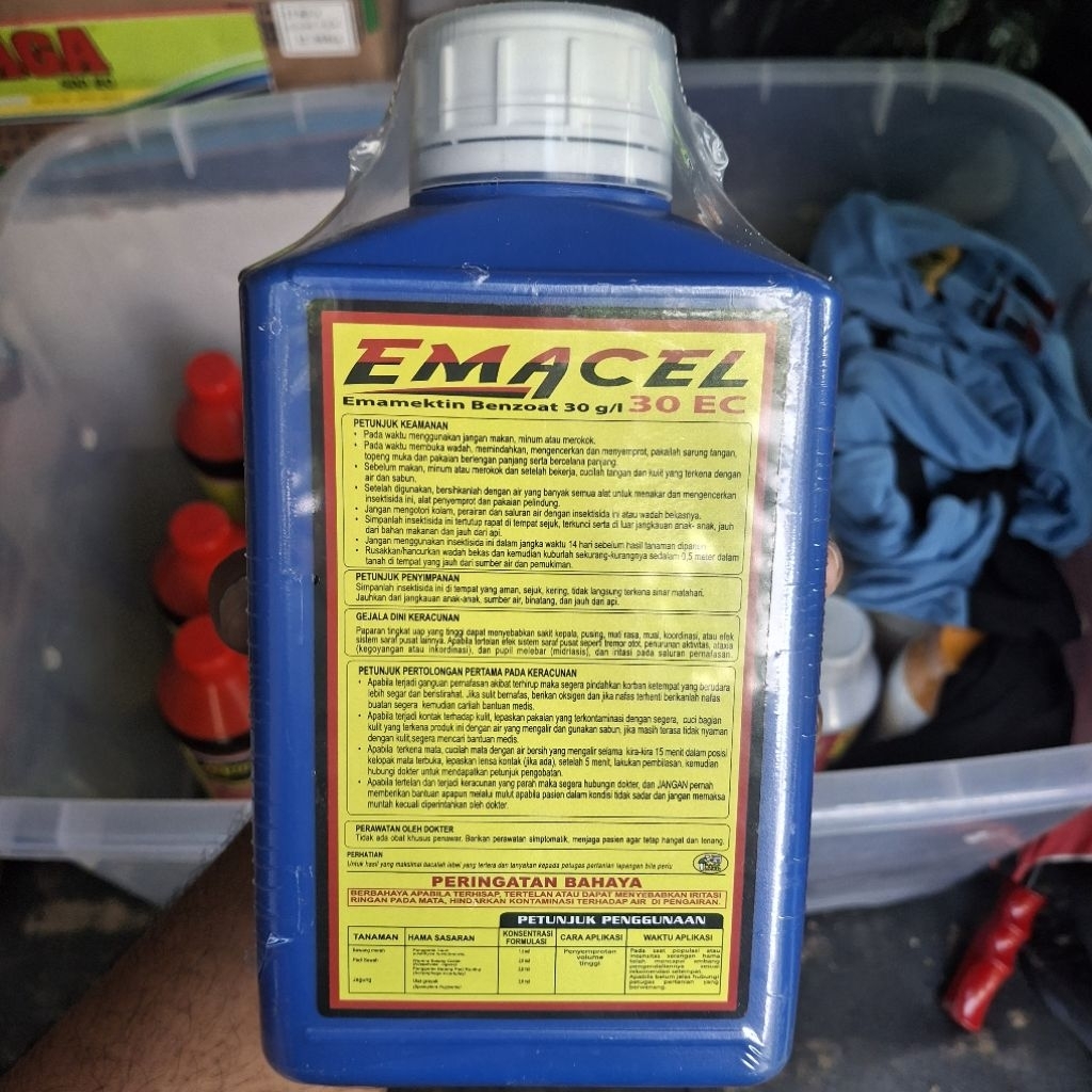 Jual Excel Emacel 30 EC 1L-Insektisida Emamektin Benzoat (LAL) | Shopee ...
