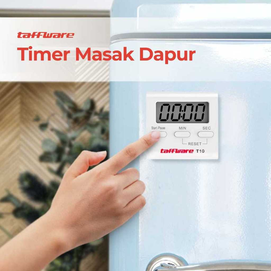 Jual Taffware Timer Masak Dapur Countdown Digital Alarm Clock - T10 ...