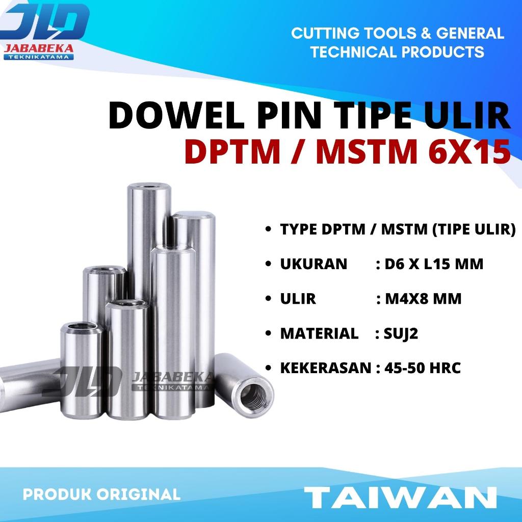 Jual DPTM 10 x 60 mm Dowel Pin Lobang Drat Ulir Tipe DPTM / MSTM 10x60 ...