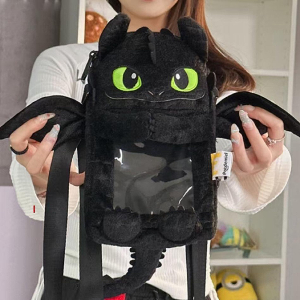 Jual [PREORDER] Tas Plush How to Train Your Dragon – Toothless Karakter ...