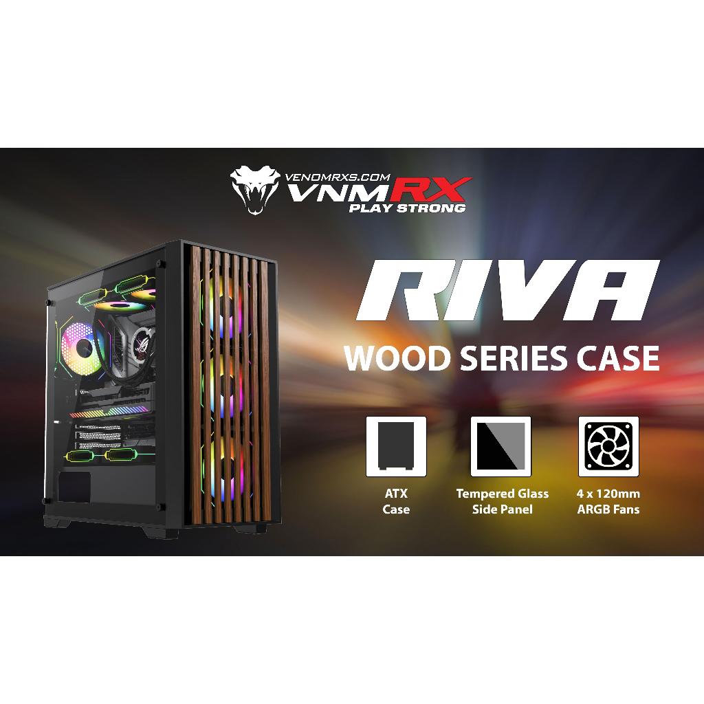 Jual Casing / Case VenomRX Riva (with 4 Fan ARGB) | Shopee Indonesia