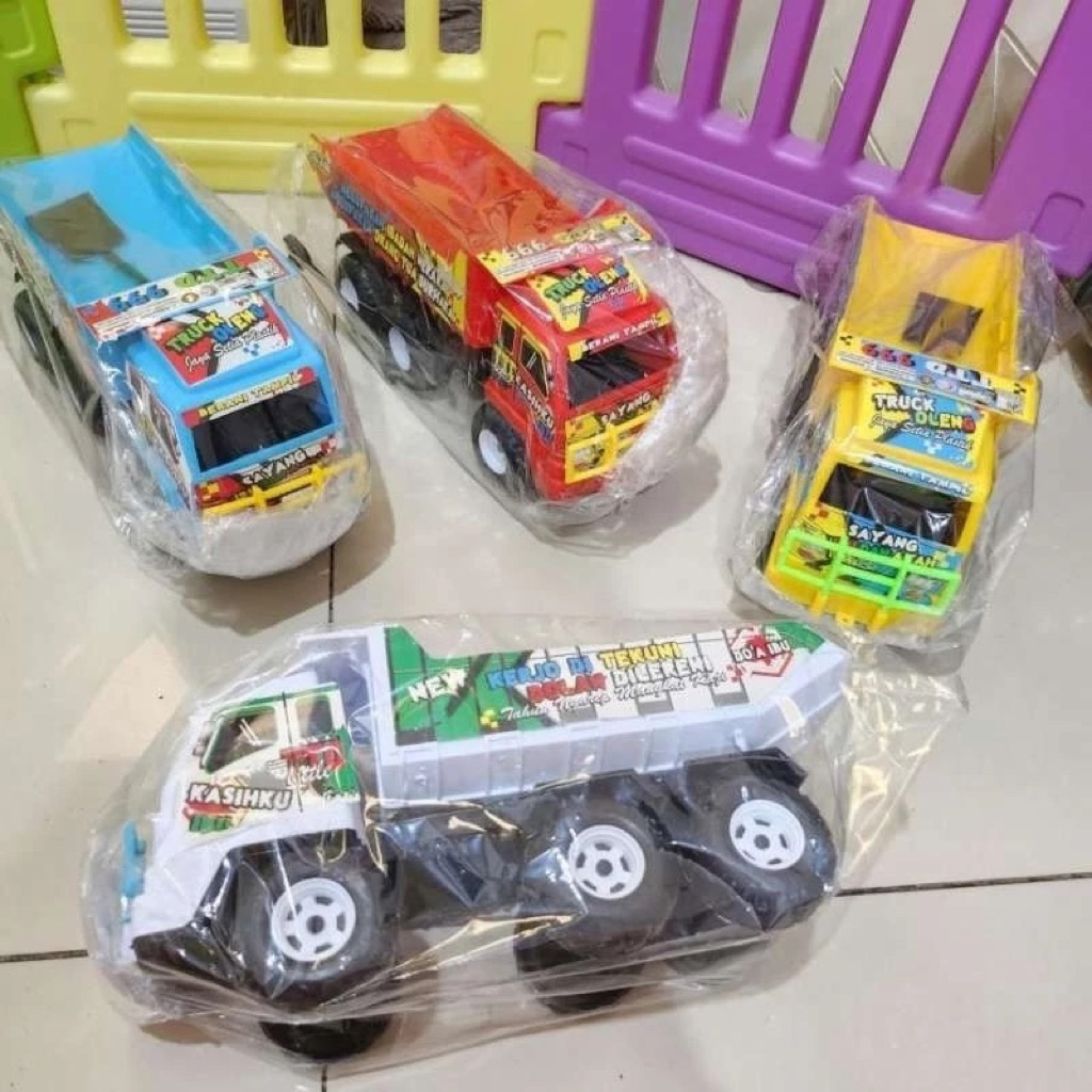 Jual MAINAN ANAK MOBIL MOBILAN TRUCK TRUK OLENG TTD WARNA PASIR DUMP2 ...