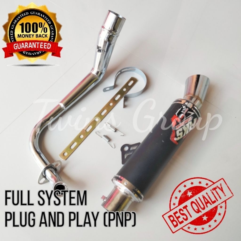 Jual RKS SAMLONG Knalpot Racing Full system Beat All Varian (Beat Karbu