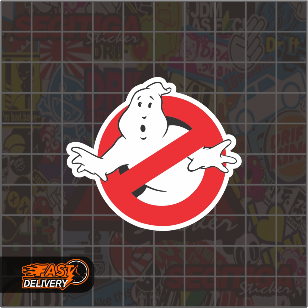 Jual Sticker Ghostbusters Ukuran 5 x 5.7 Cm | Shopee Indonesia