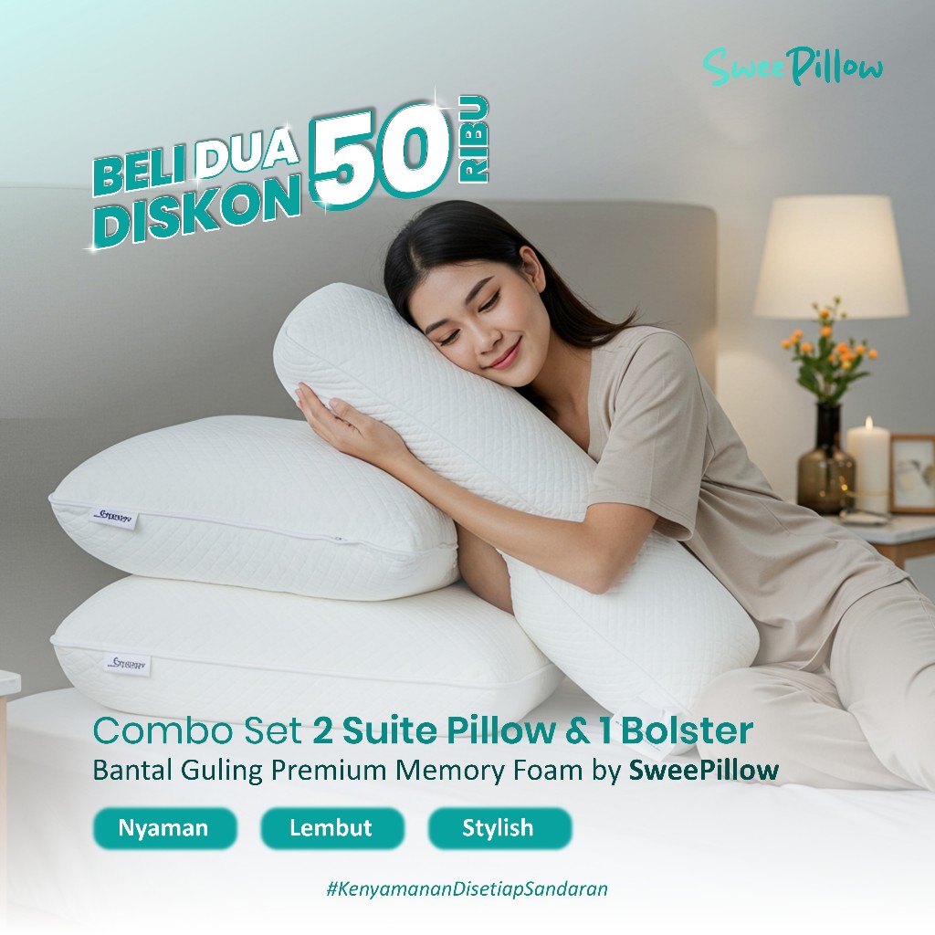Jual bolster pillows Harga Terbaik Termurah November 2025