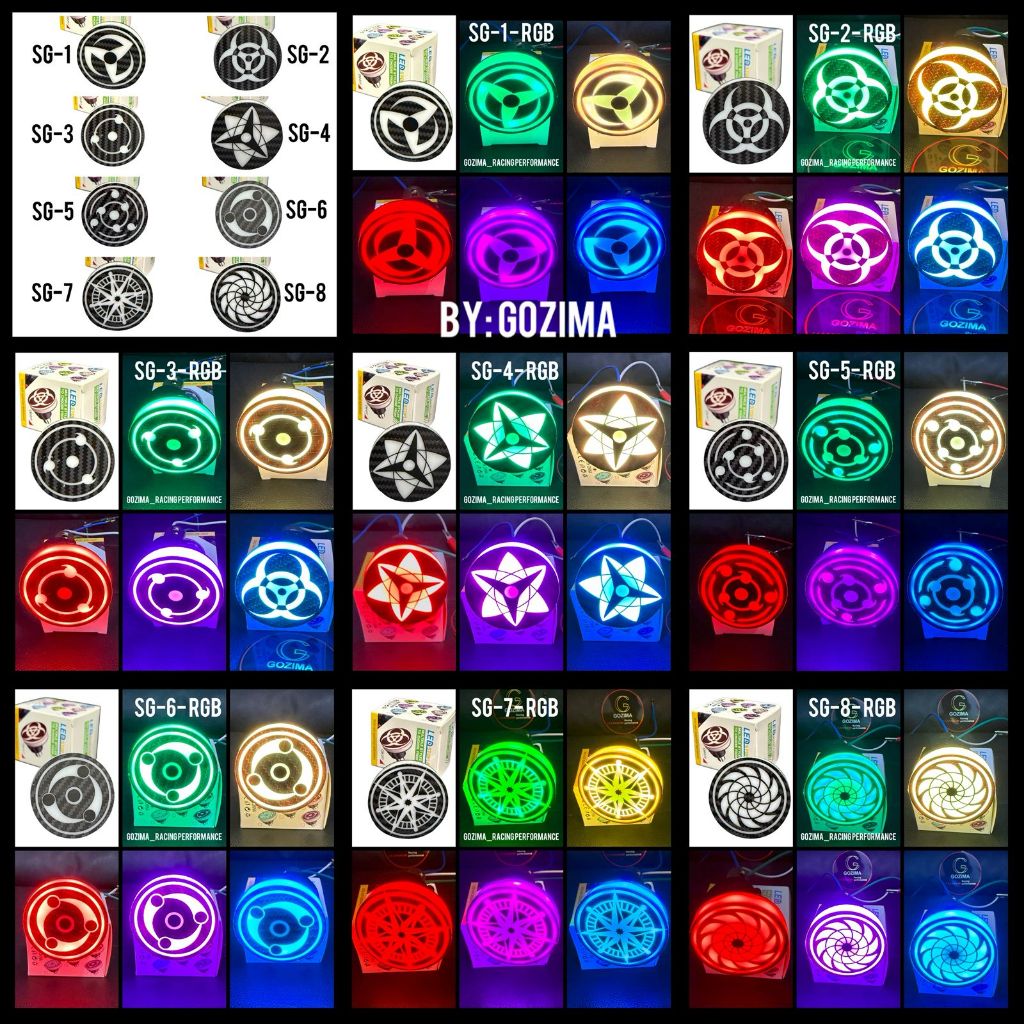 Jual BHOLAM stop sharingan V2 RGB AC DC BHOLAM LAMPU STOPLAMP AC DC ...