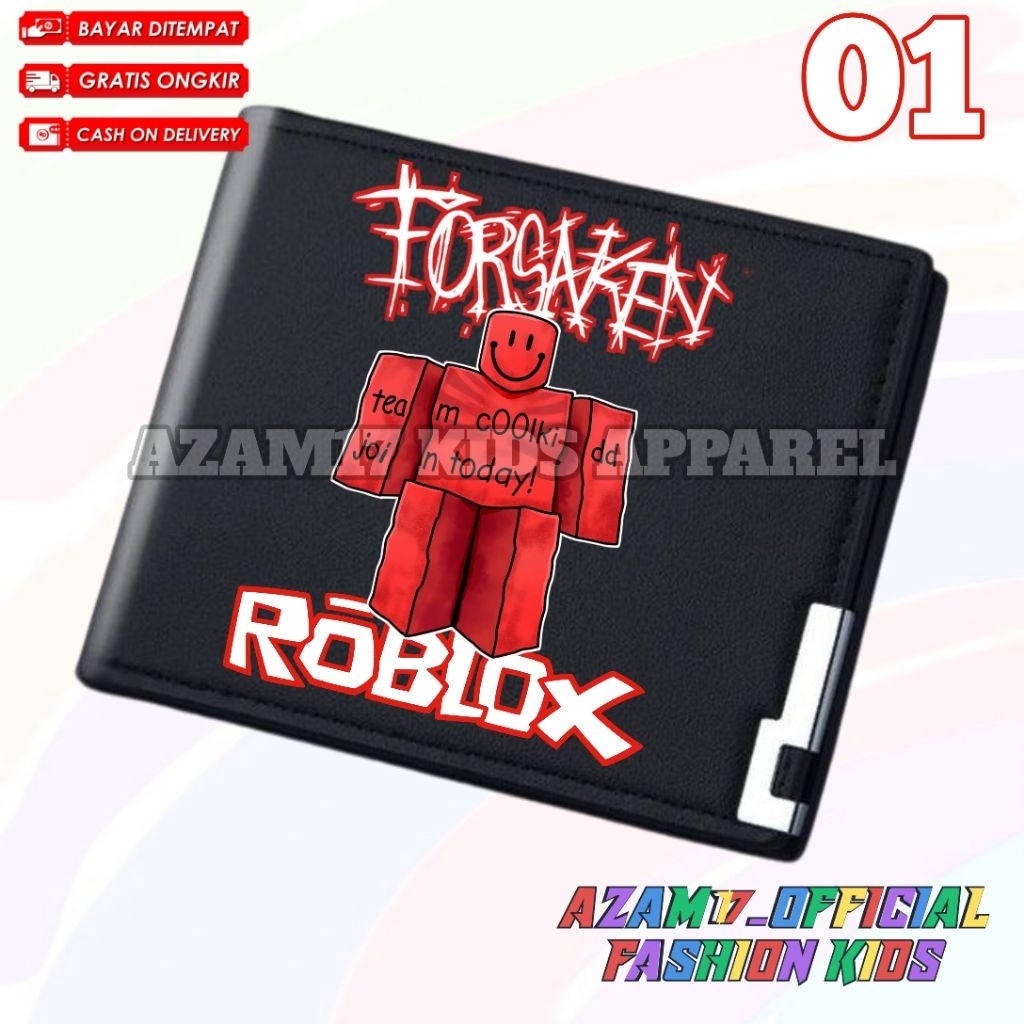 Jual BISA COD DOMPET WALLET ANAK ROBLOX FORSAKEN COOLKID JOHN DOE TWO ...