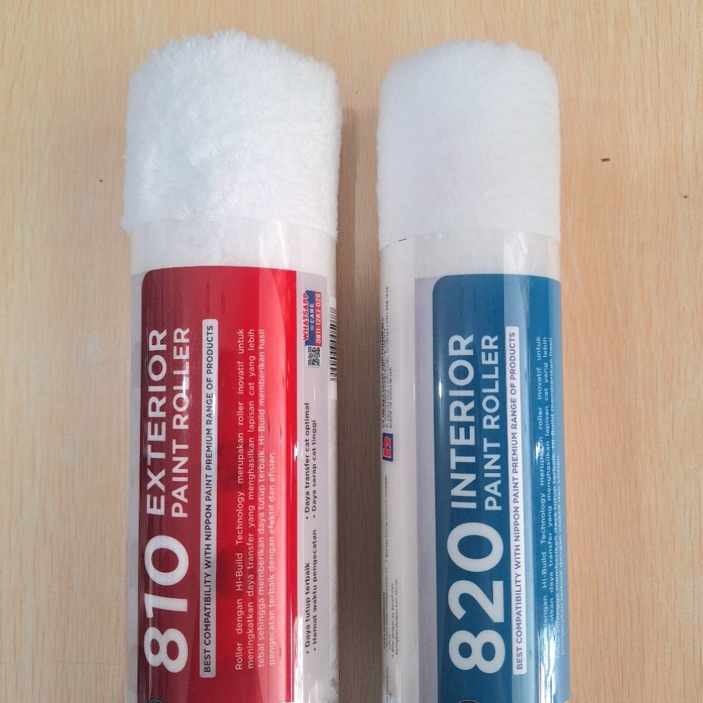Jual 810 Exterior Premium Roller 9 inch / roll rol kuas besar Nippon ...