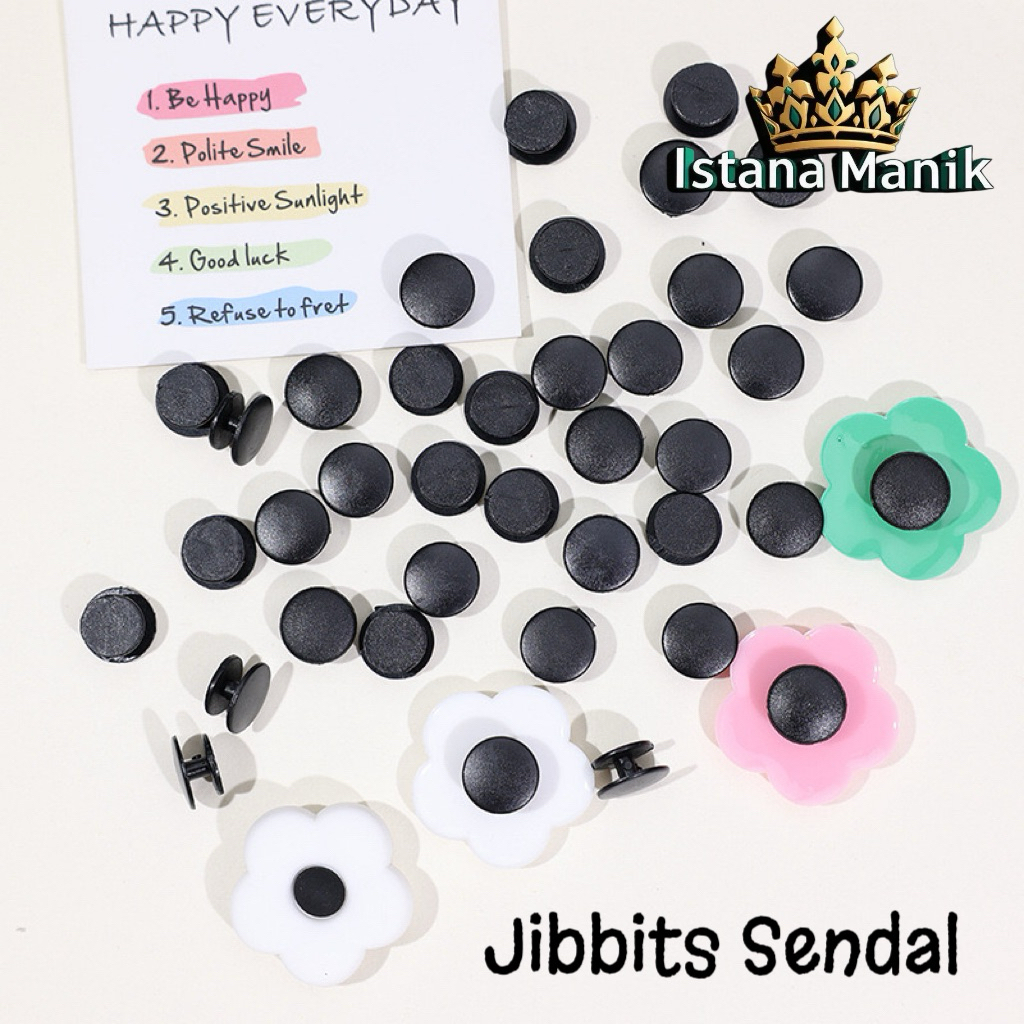 Jual Tempelan clay sendal crocs Jibbits Sendal (10pcs) | Shopee Indonesia