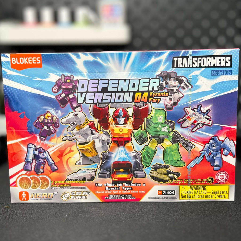 Jual Blokees DEFENDER Vol 04 Tyrants Fury (Set) | Shopee Indonesia