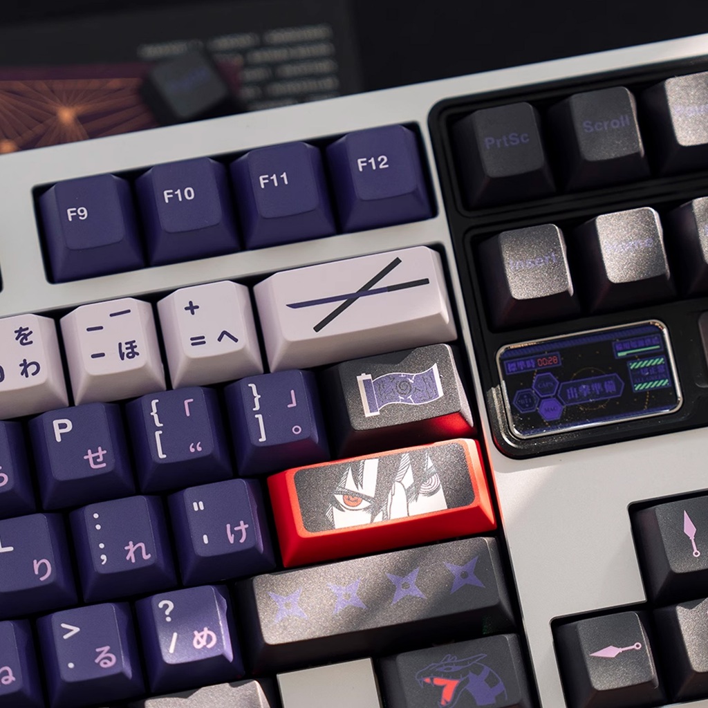 Jual FBB Ninja Keycaps PBT Dyesub 145 Keys Cherry Profile Mechanical ...