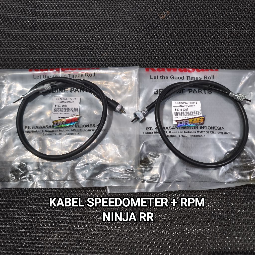 Jual KABEL SPEEDOMETER DAN RPM NINJA RR NEW OLD ORIGINAL KAWASAKI ...