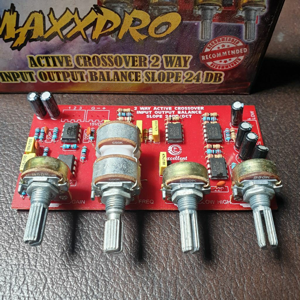 Jual KIT CROSSOVER ACTIVE 2 WAY INPUT OUTPUT BALNCE SLOP 24 DB | Shopee ...