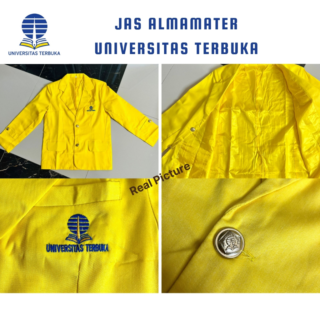 Jual Ready Stock Jas Almamater UT /Jas Universitas Terbuka | Shopee ...