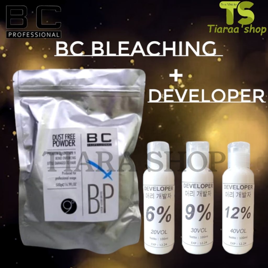 Jual BLEACH KOREAN + Developer Bleaching Rambut Korea BC Putih Level 9 ...