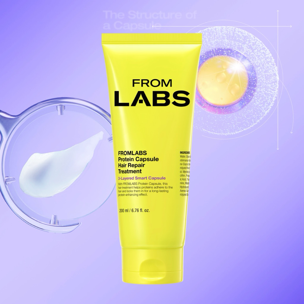 Jual From Labs Protein Capsule Hair Repair Treatment 200 gr | Shopee ...