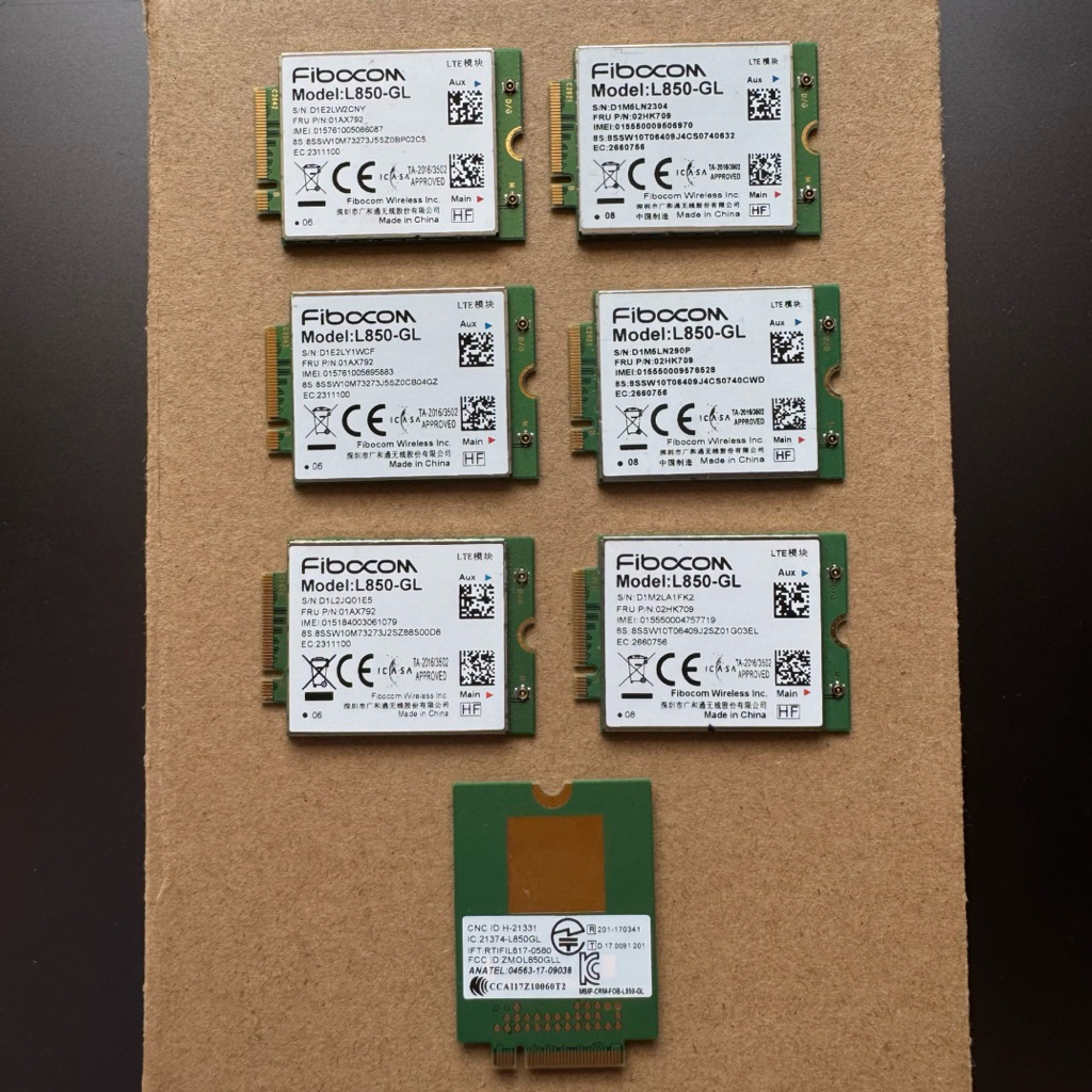 Jual modul modem wwan model fibocom L850-GL Original 100% | Shopee ...