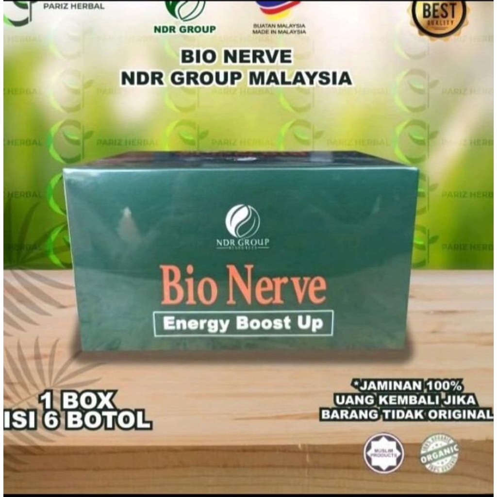 Jual BIO NERVE 1BOX ISI 6 BOTOL ORIGINAL | Shopee Indonesia