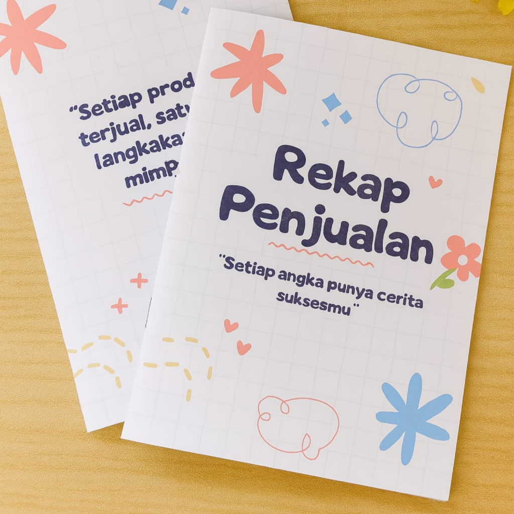 Jual Buku Rekap Penjualan Harian A5 – Pencatatan Omzet Usaha Murah ...