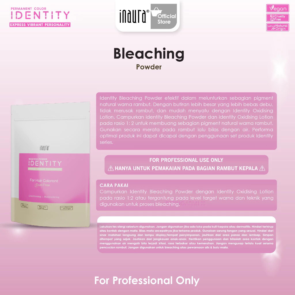 Jual Inaura Bleaching Powder 500gr | Shopee Indonesia