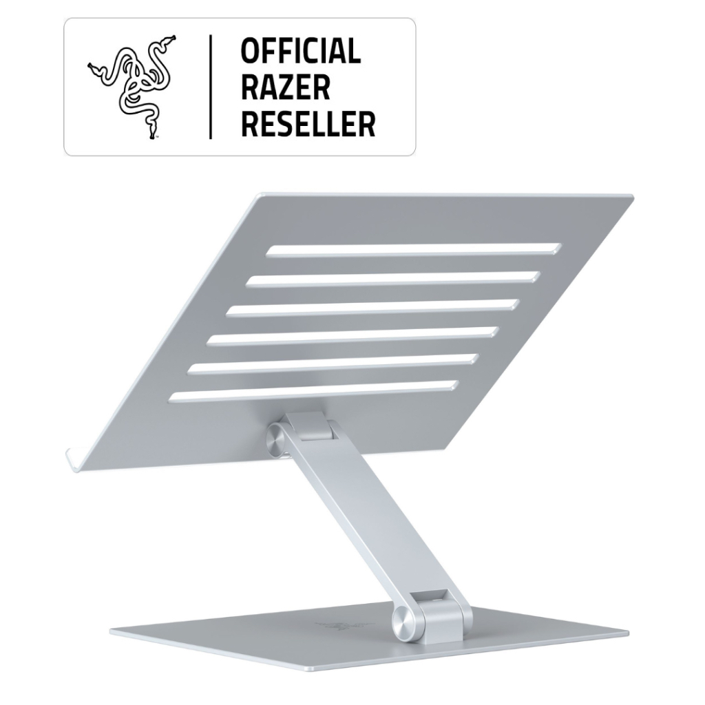 Jual Razer Laptop Stand - Mercury - Ergonomic Design Aluminium Laptop ...