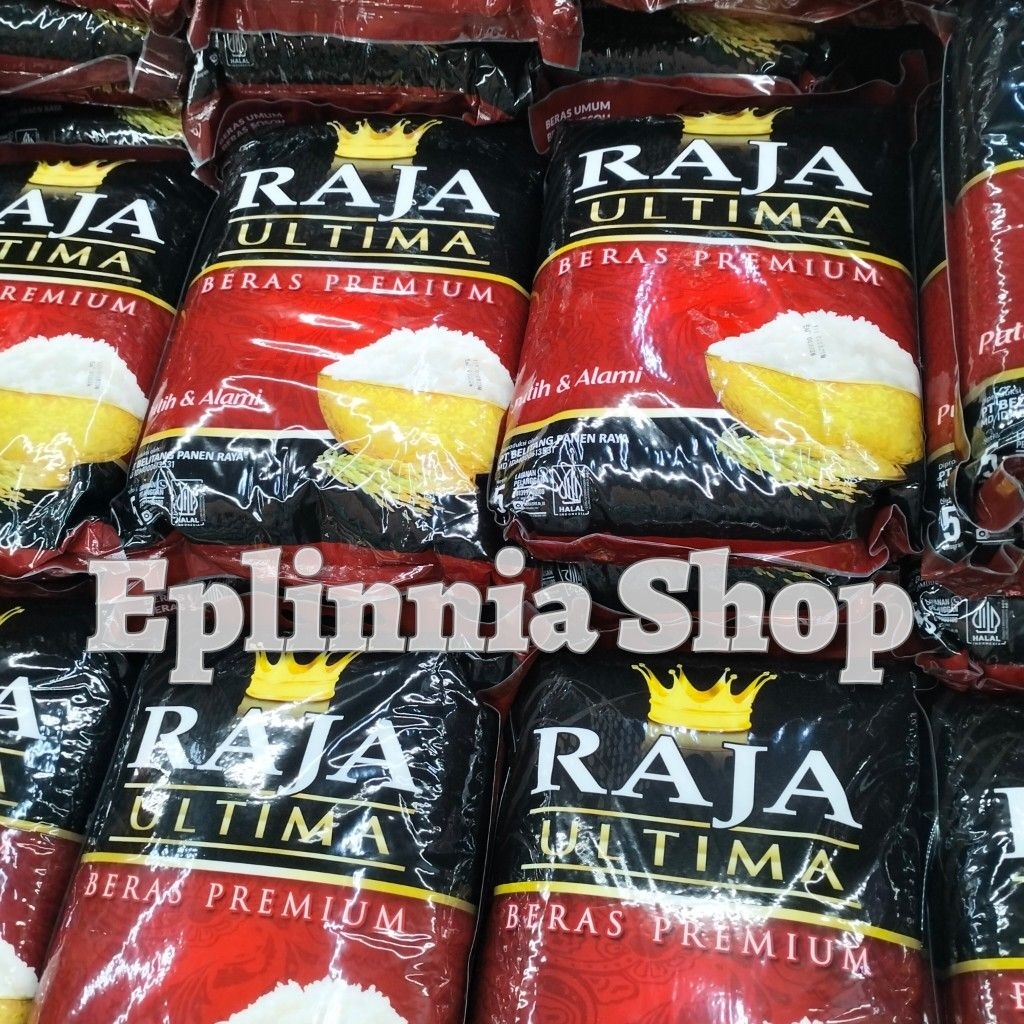 Jual Beras Raja Ultima 5 kg - Beras Premium Putih & Alami | Shopee ...