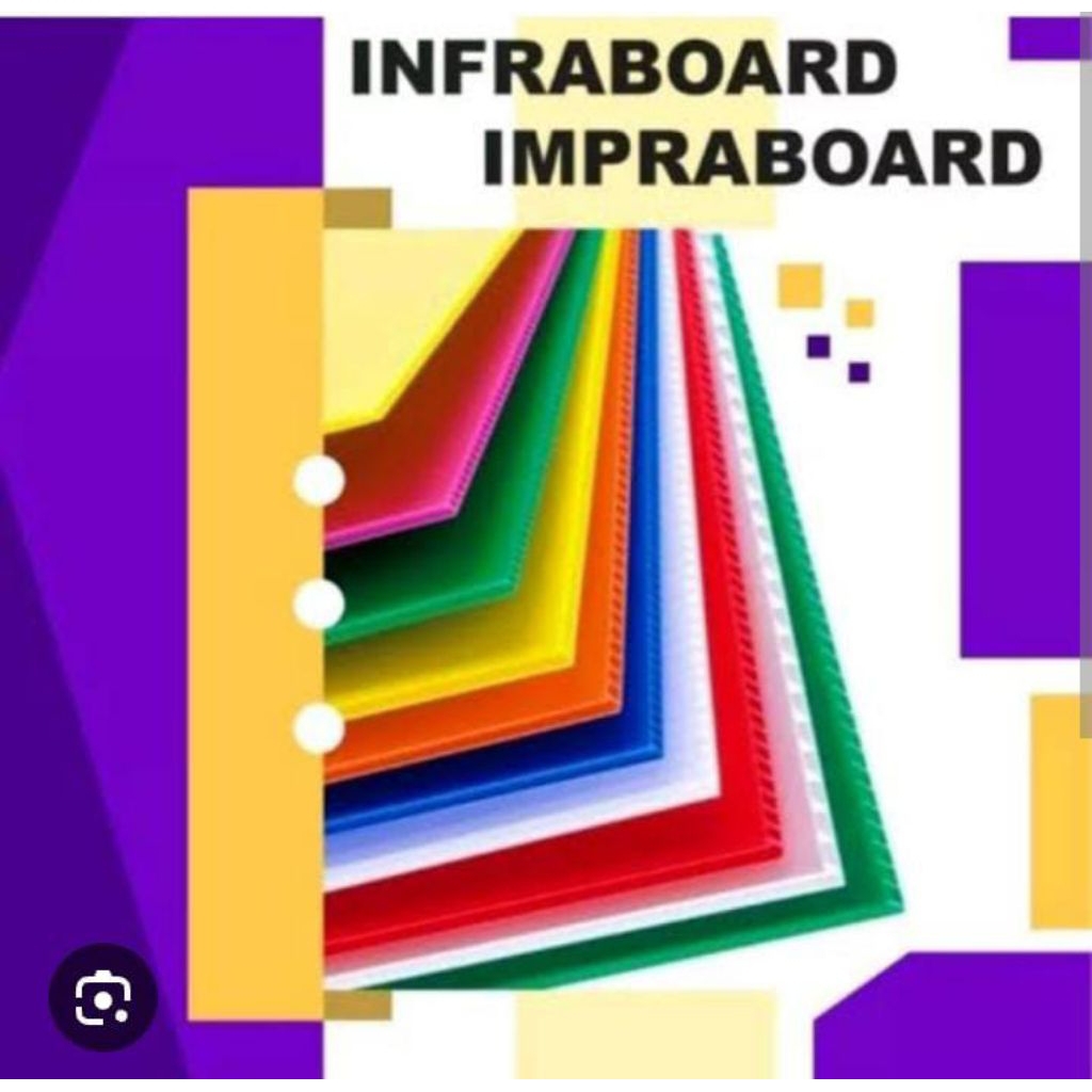 Jual Impraboard/corrugated 3mm uk 40cm x 50cm | Shopee Indonesia
