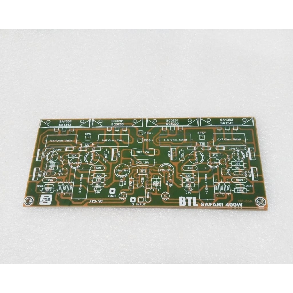 Jual PCB BTL SAFARI 400W Power Amplifier | Shopee Indonesia