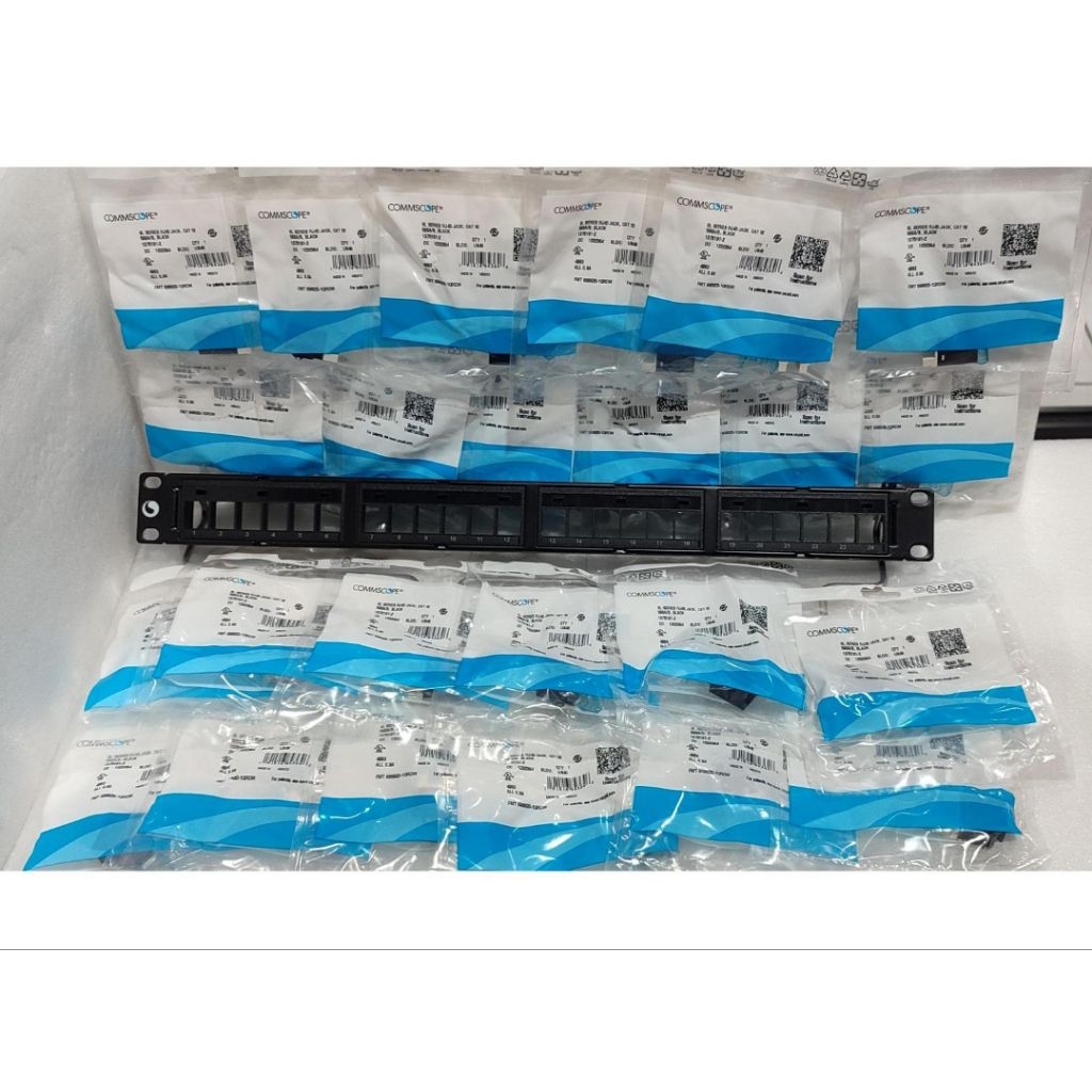 Jual patch panel commscope 24 port Original | Shopee Indonesia