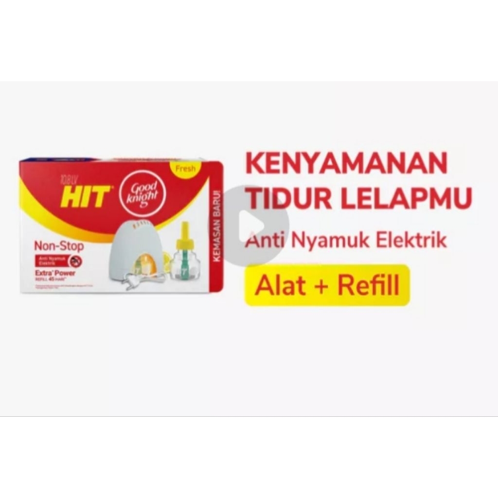 Jual Hit Non stop Set Kabel Elektrik Hit Good Knight Non stop Set ...