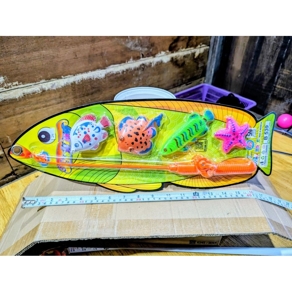 Jual Mainan Anak arm 057 Pancing Pancingan Ikan Magnet Murah memancing ...