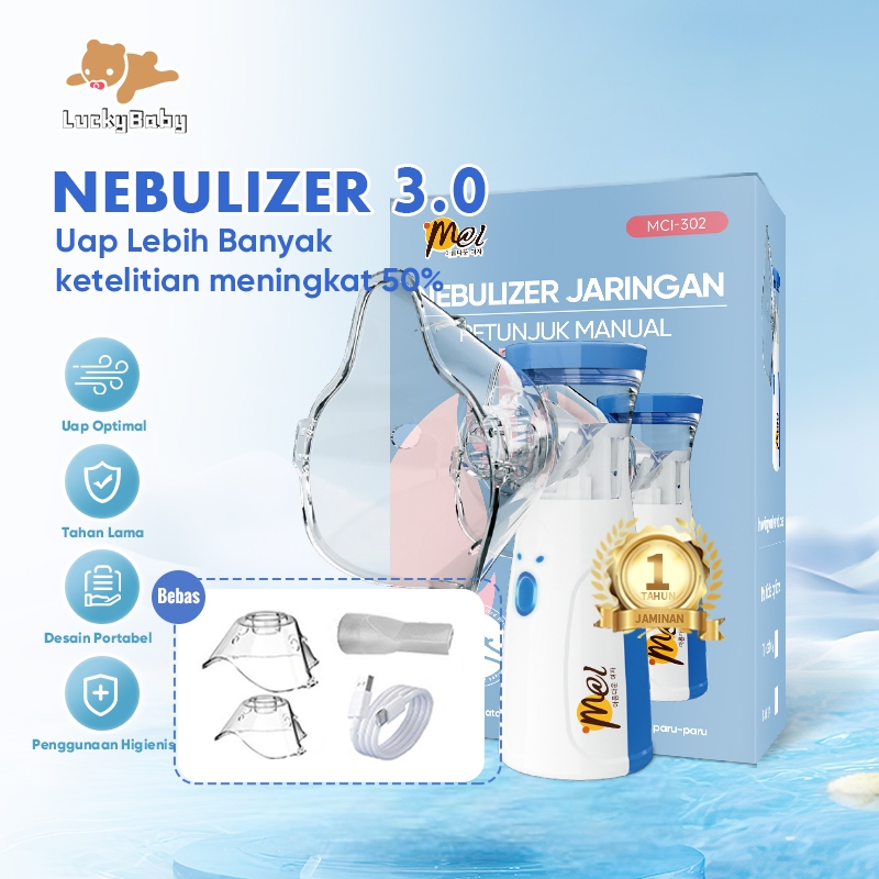 Jual MCI Alat pengobatan rinitis Nebulizer Alat Uap Bantu Pernafasan ...