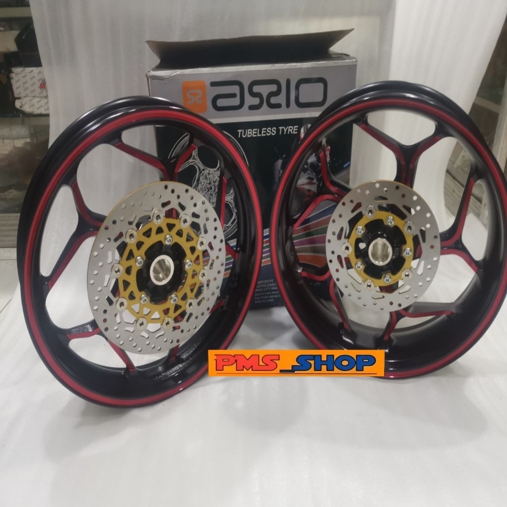 Jual VELG RACING AXIO R15 V2 MODEL LAMBO 5Y FREE DISC DEPAN BELAKANG ...