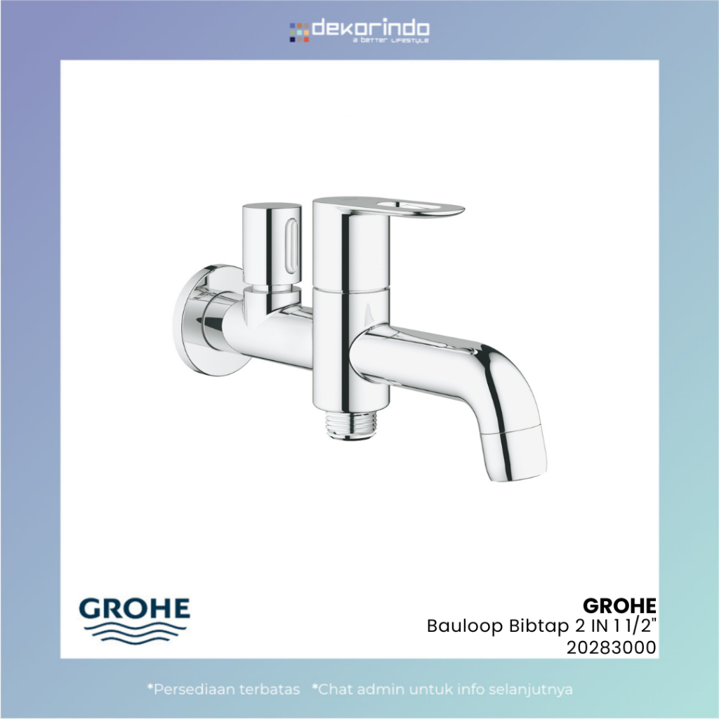 Jual GROHE - KRAN / KERAN BAULOOP BIBTAP 2 IN 1 1/2