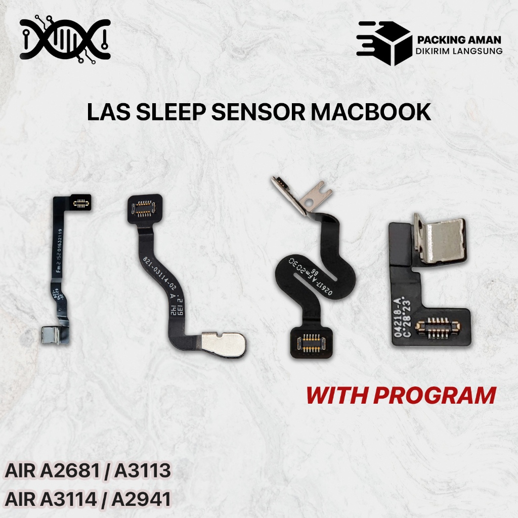 Jual Flexible LAS Lid Sleep Sensor / AMR Macbook Air A2681 A3113 A2941 ...