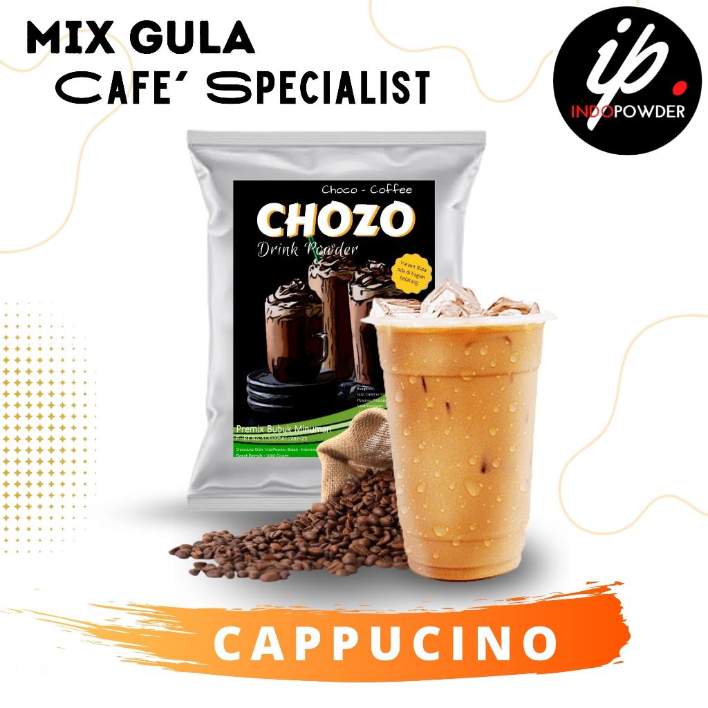 Jual Bubuk Minuman CAPPUCINO / CAPCIN 1 Kg Untuk Cafe, Waralaba, Resto ...