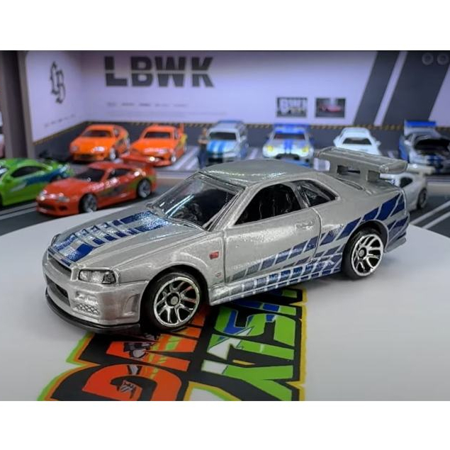 Jual Hot Wheels Fast Furious - Eclipse - Supra - Skyline R34