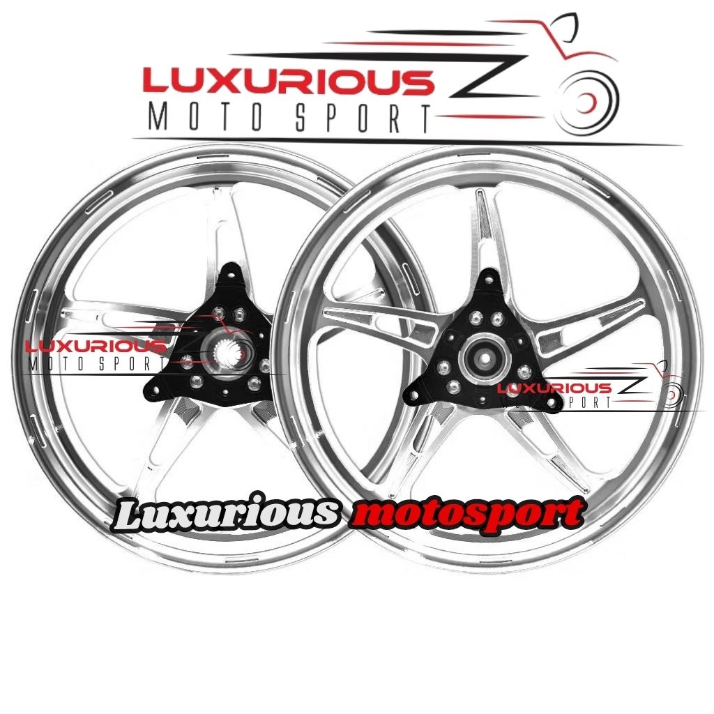 Jual Velg VND Bintang Laut Aerox Alpha F185x14 & R215x14 Velg Racing ...