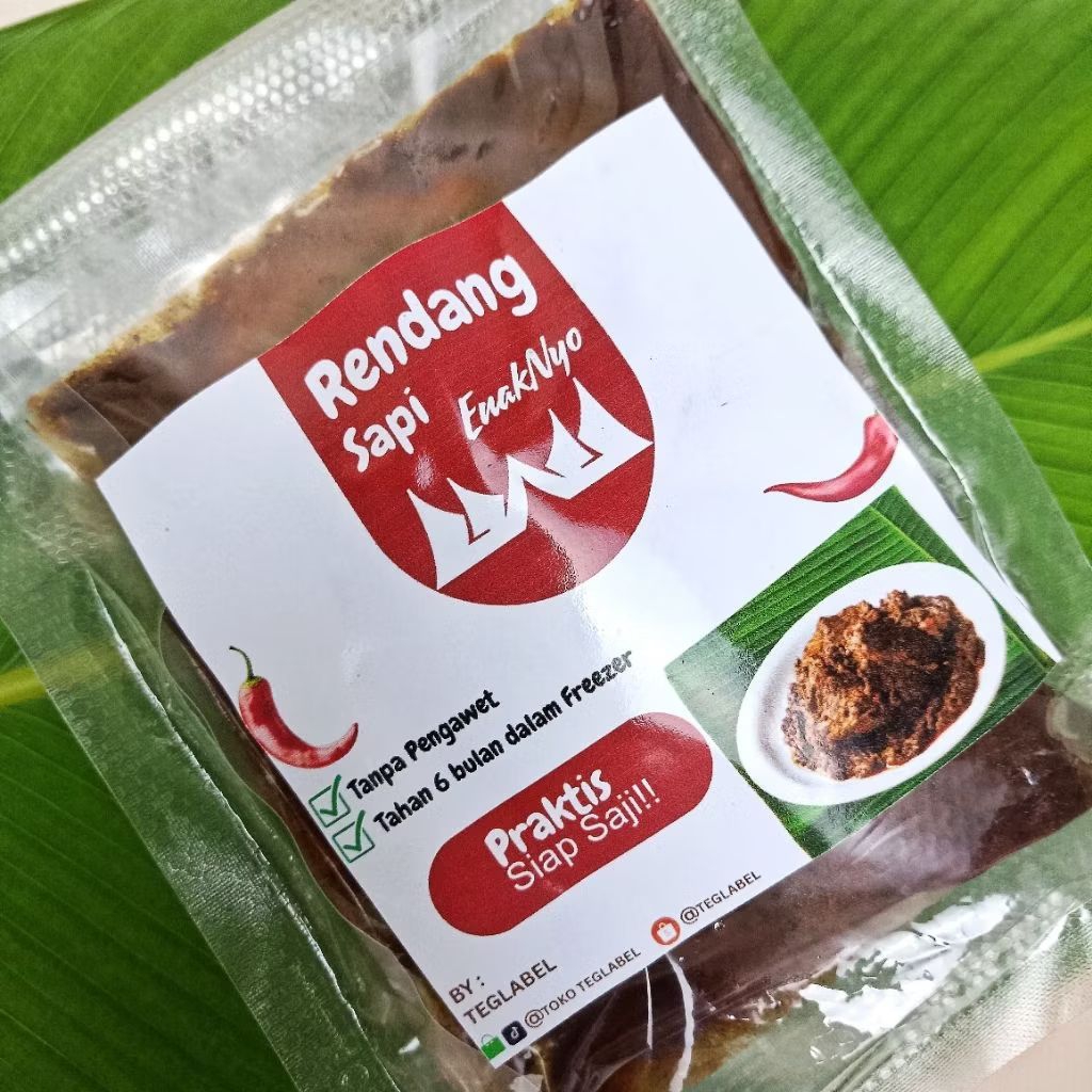 Jual Rendang Daging Sapi Khas Padang PREMIUM | Shopee Indonesia