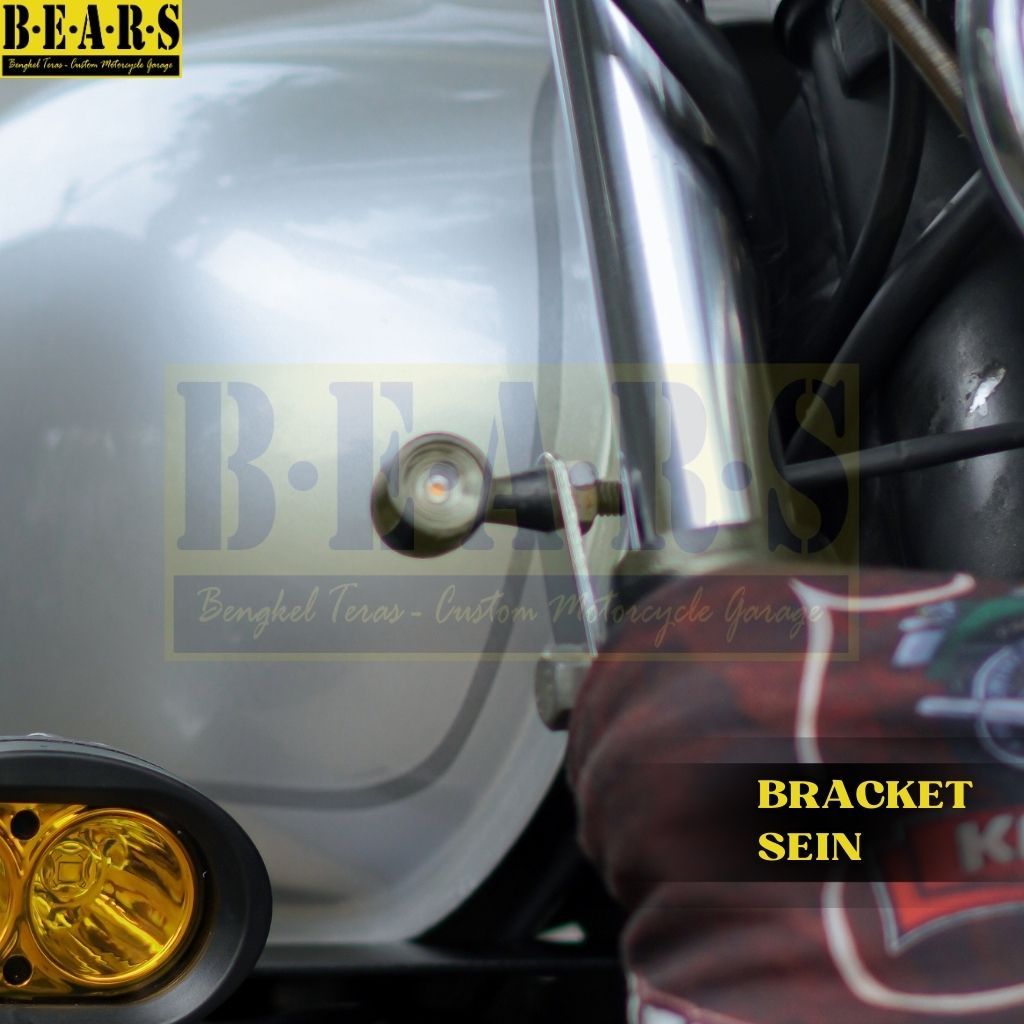 Jual Braket sein belakang motor custom braket universal | Shopee Indonesia