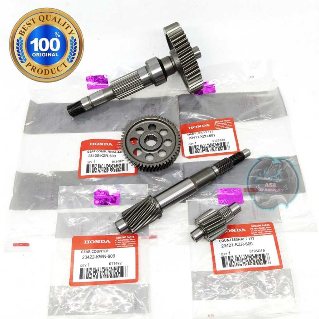 Jual Gigi Rasio Set KZR Motor Honda Vario125 Fi Old Lama , Vario 125 ...