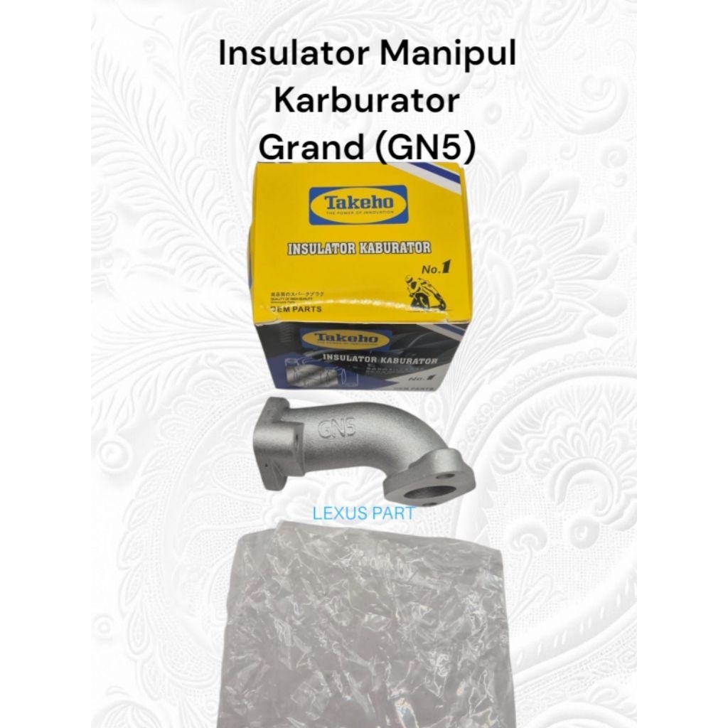 Jual Insulator Manipul Karburator Grand GN5 | Shopee Indonesia