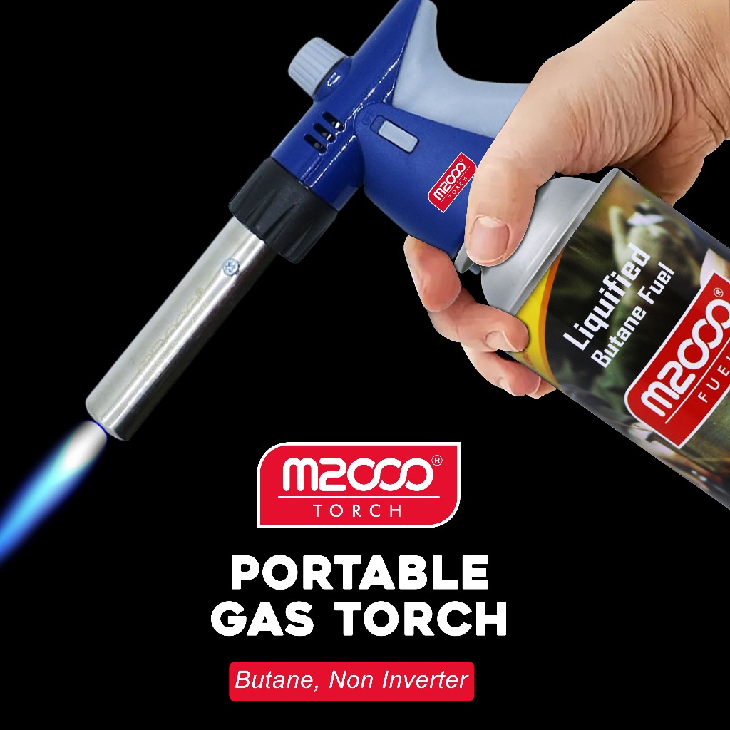 Jual M2000 Flame Gun Blow Torch Kepala Gas Torch Kaleng Tabung | Shopee ...
