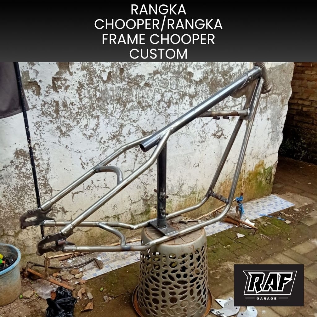 Jual RANGKA / FRAME CHOPPER Motor Custom | Shopee Indonesia