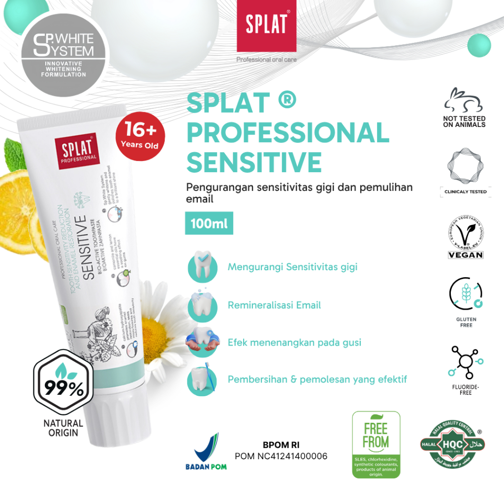 Jual SPLAT Professional Series Sensitive - Pasta Gigi Remaja dan Dewasa ...