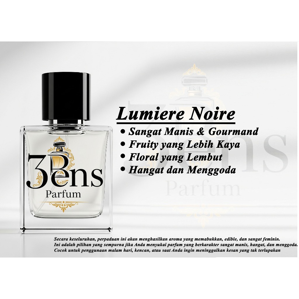 Jual 3ens Parfum - Lumiere Noire | Shopee Indonesia