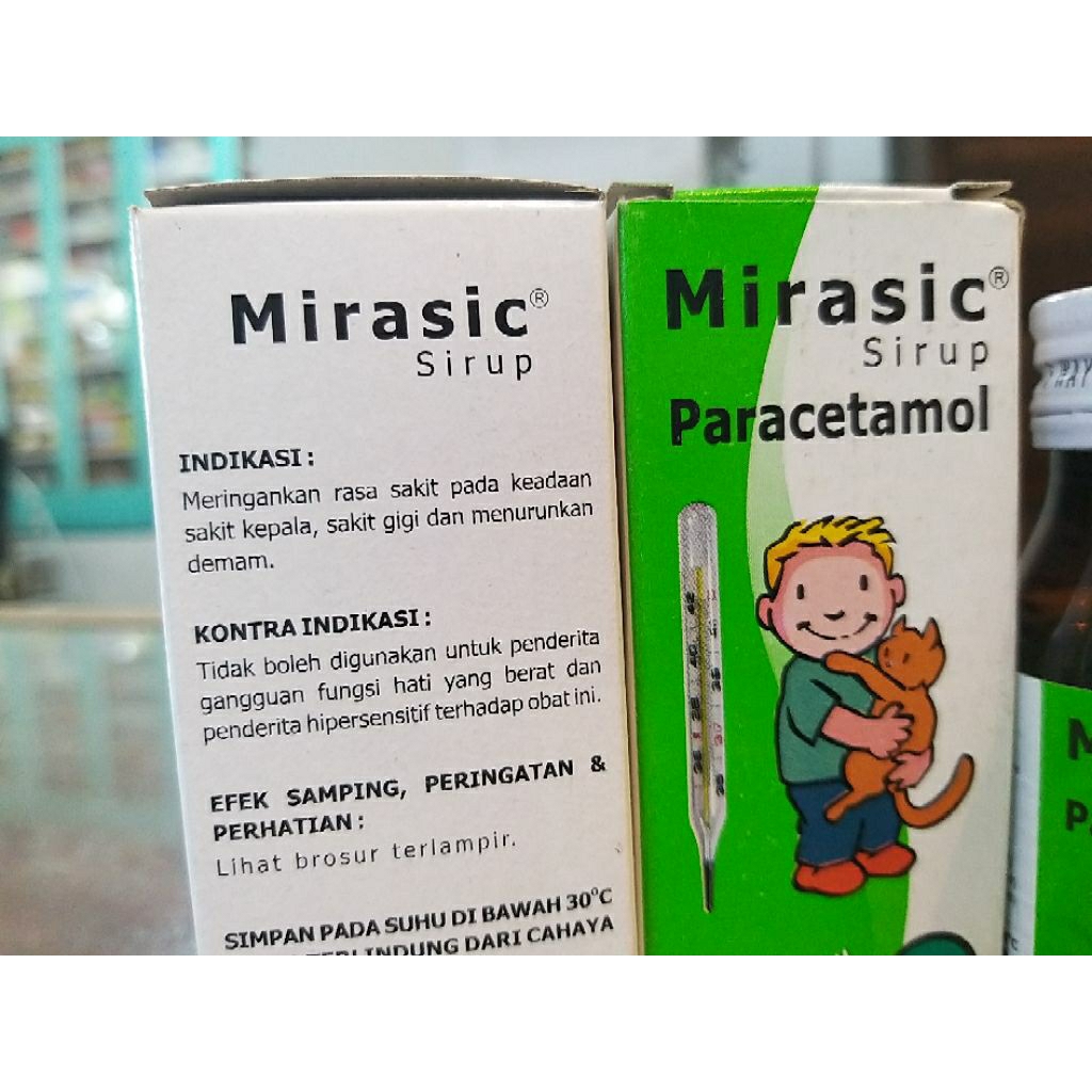 Jual MIRASIC SIRUP 60 ML | OBAT PARACETAMOL RASA APEL HIJAU | Shopee ...
