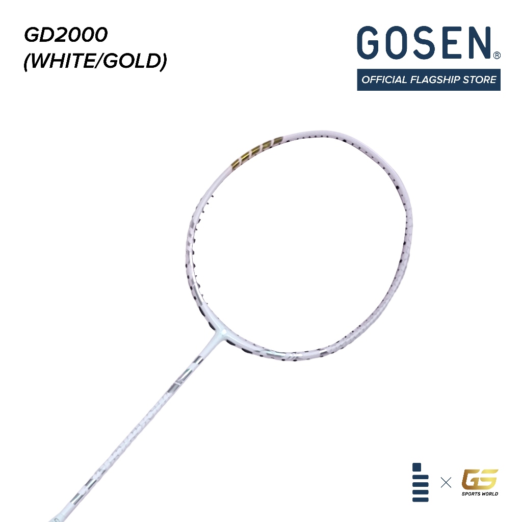 Jual GOSEN Badminton Rackets GD2000 S1 4U/G5 (Max 30 lbs) (Unstrung ...