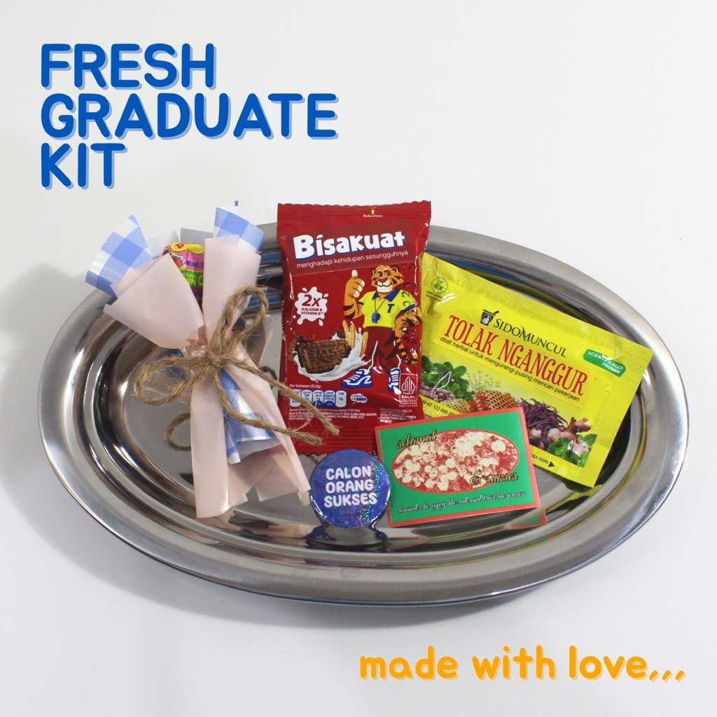 Jual (BACA DESKRIPSI) Fresh graduate kit / Mini Gift / Kado Wisuda ...